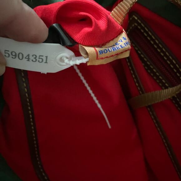 Dooney & Bourke Florentine Large Satchel in Chestnut - Picture 11 of 17